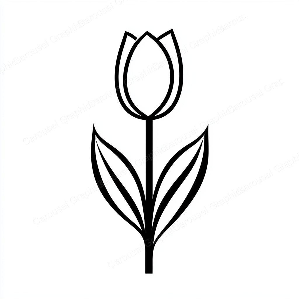 Tulip Vector Graphic preview