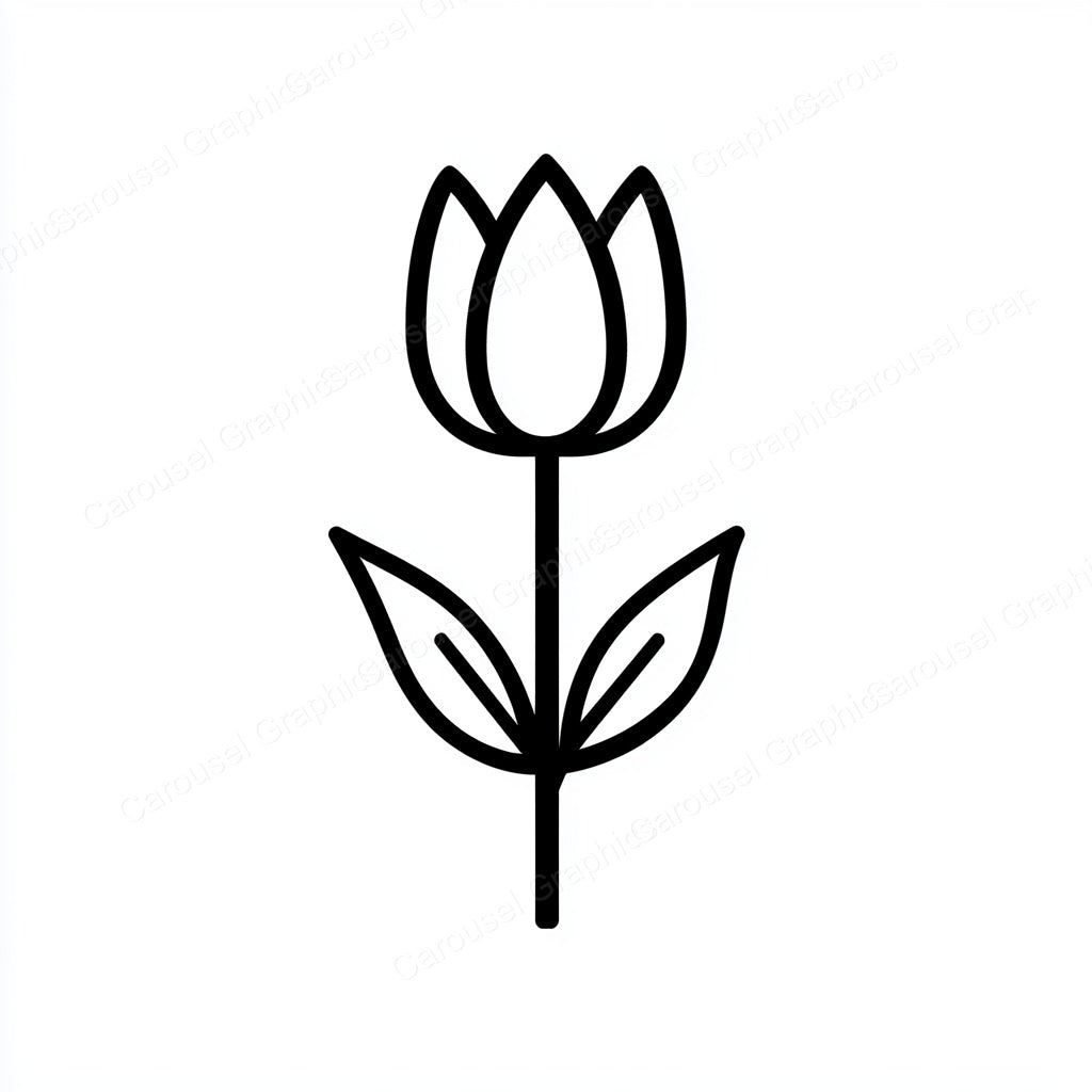 Tulip Vector Graphic preview