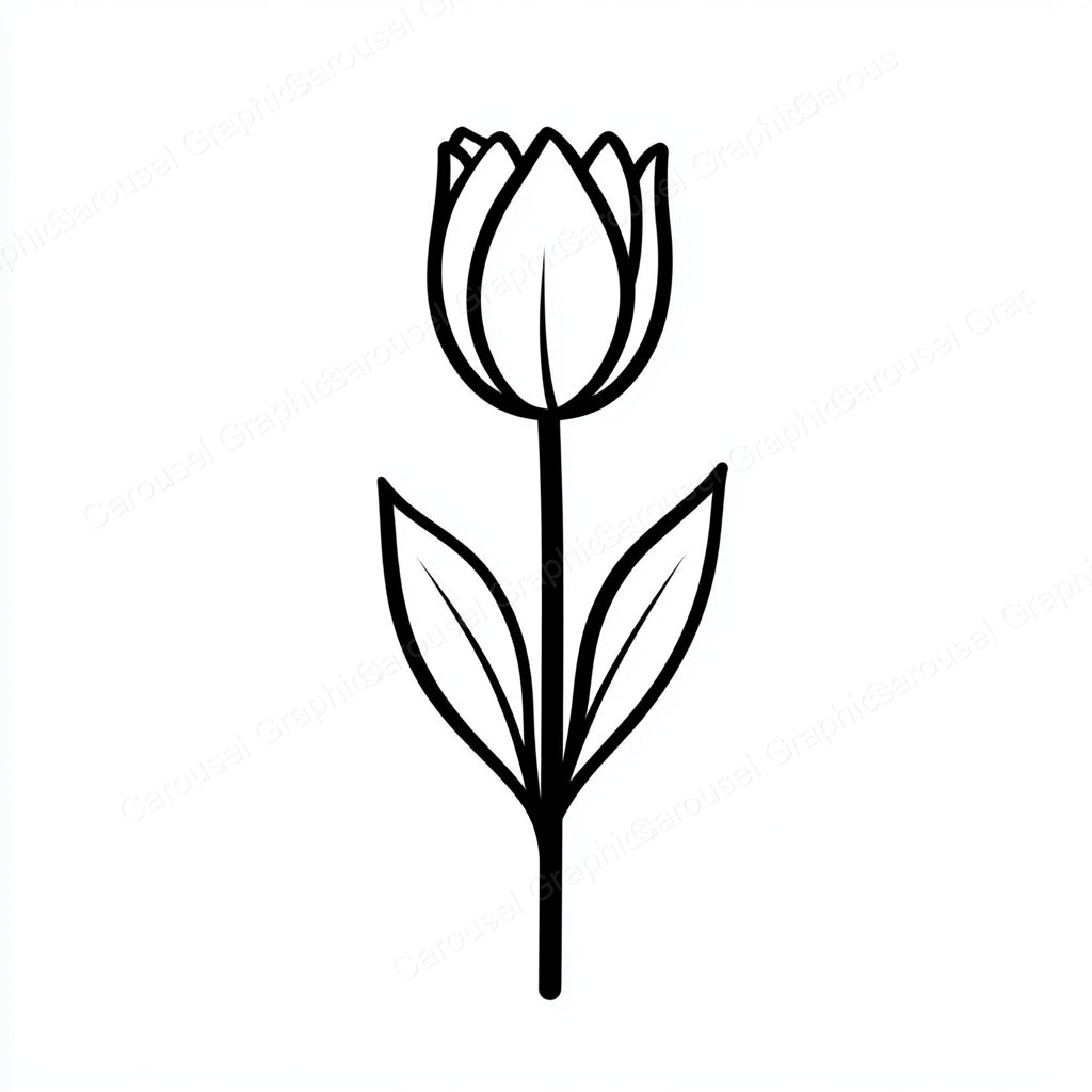 Tulip Vector Graphic preview