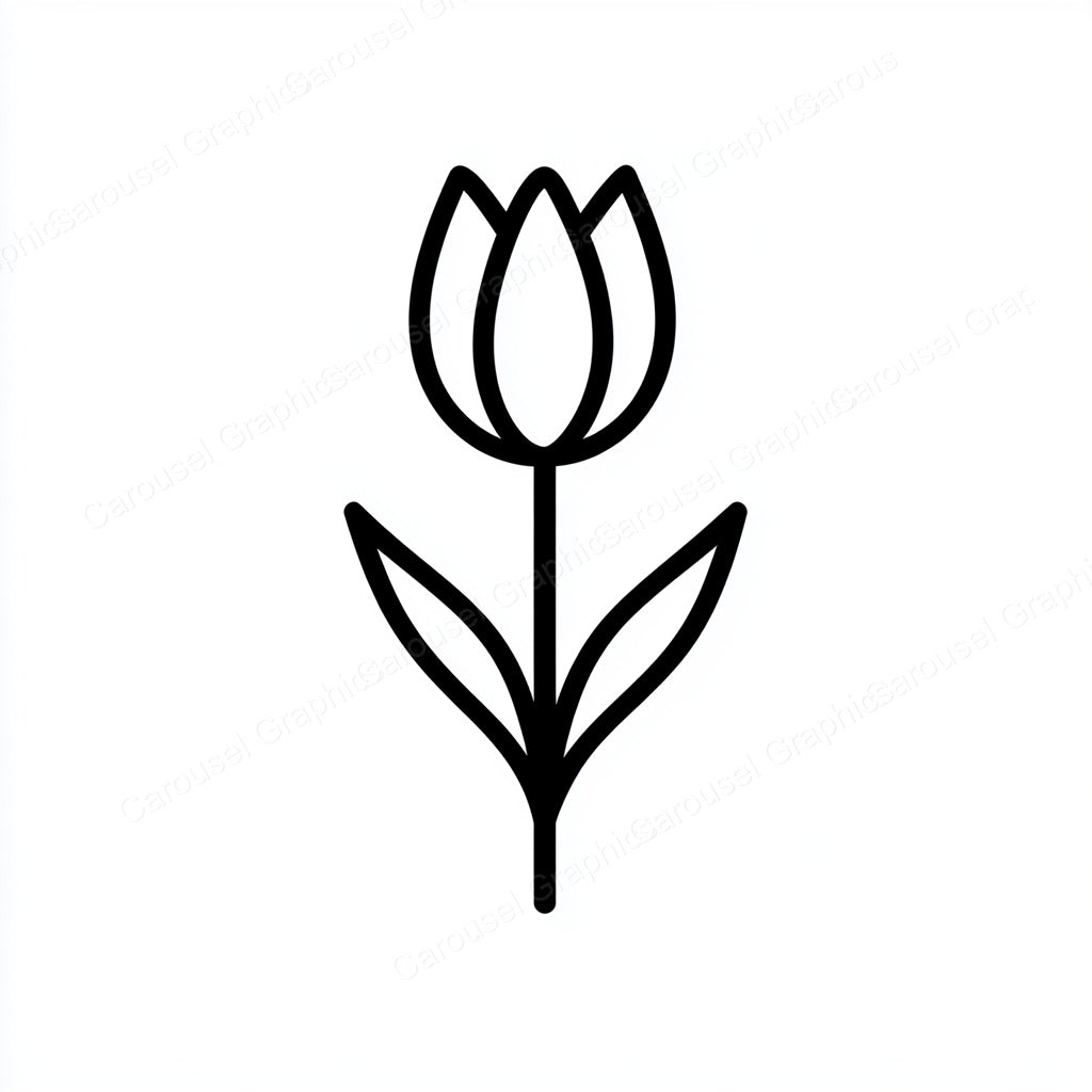 Tulip Vector Graphic preview