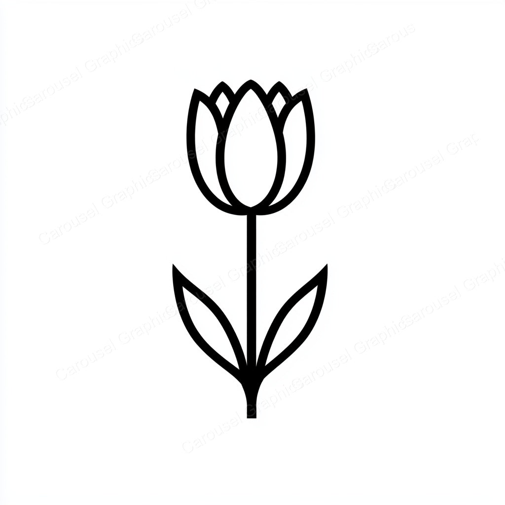 Tulip Vector Graphic preview
