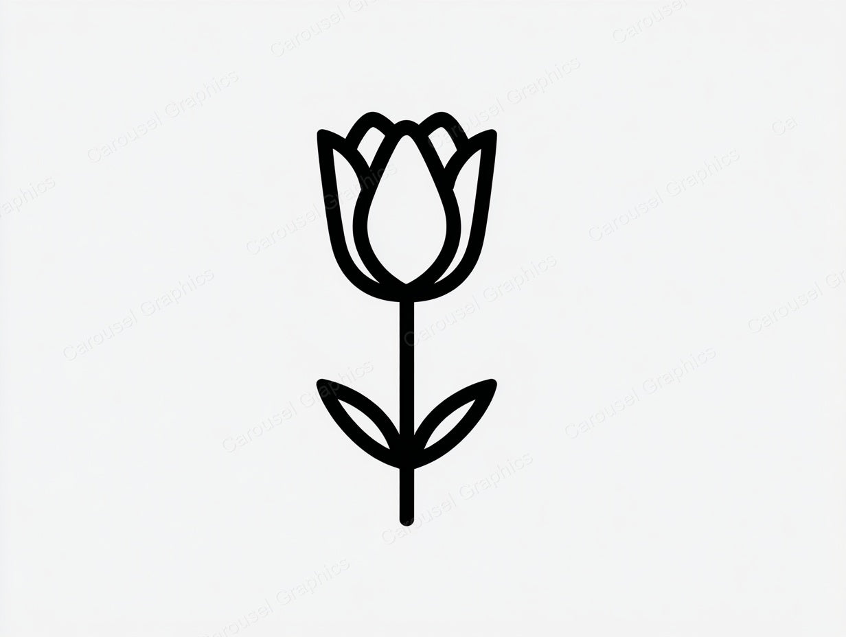 Tulip Vector Graphic preview