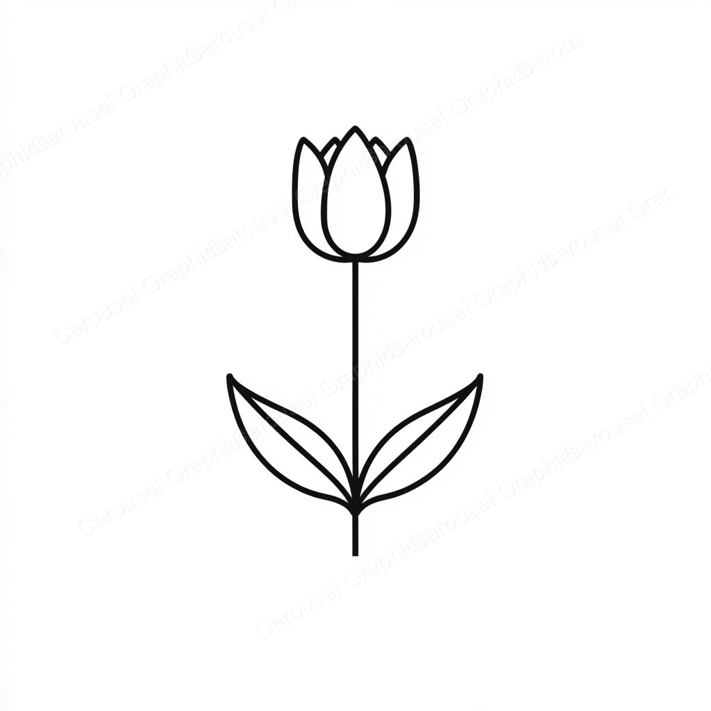 Tulip Vector Graphic preview