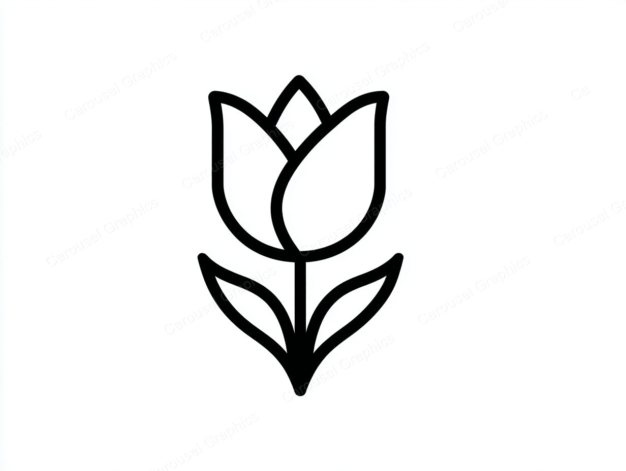 Tulip Vector Graphic preview