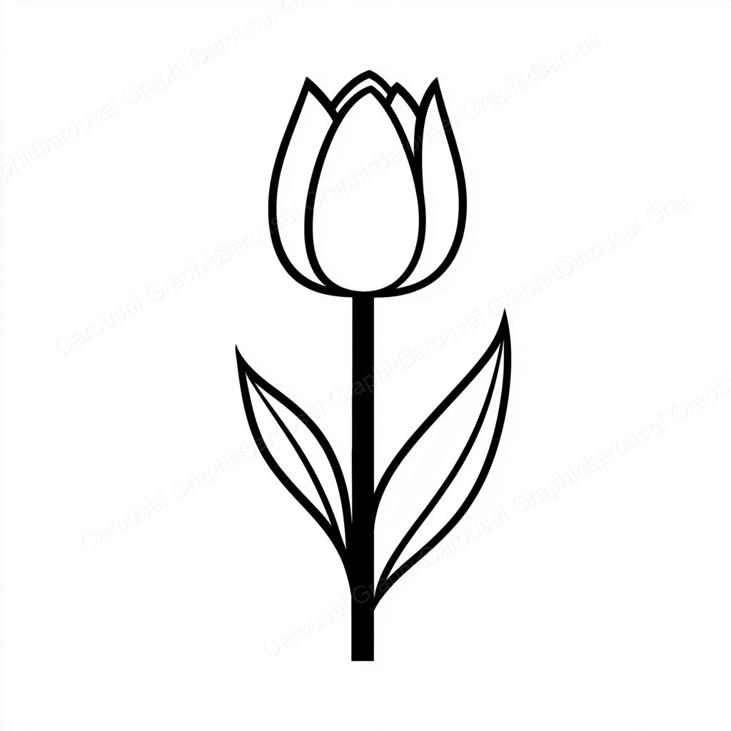 Tulip Vector Graphic preview