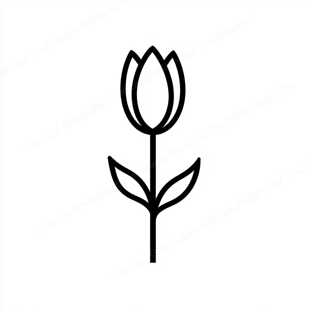 Tulip Vector Graphic preview