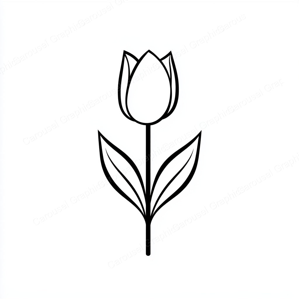 Tulip Vector Graphic preview