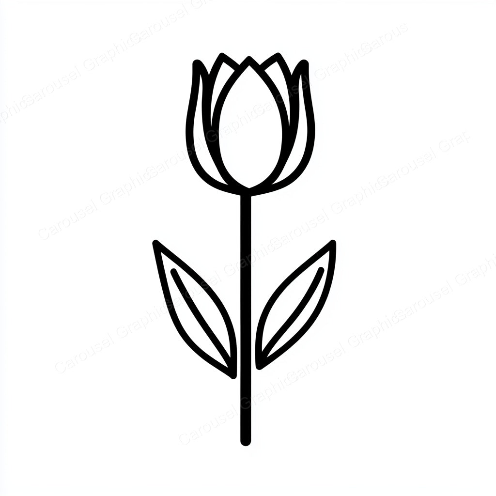 Tulip Vector Graphic preview