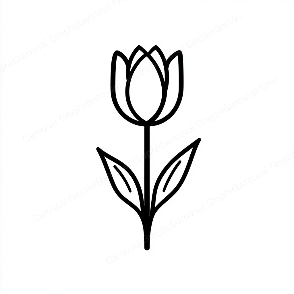 Tulip Vector Graphic preview