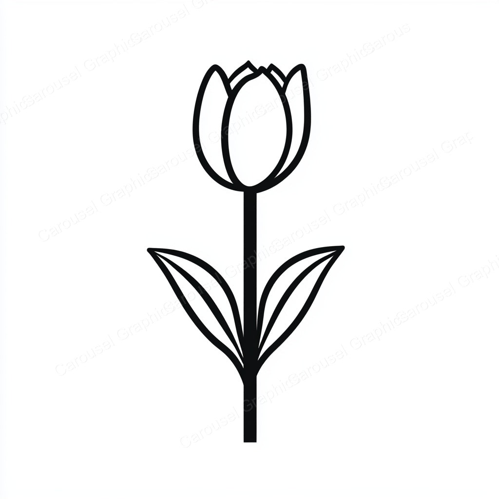 Tulip Vector Graphic preview