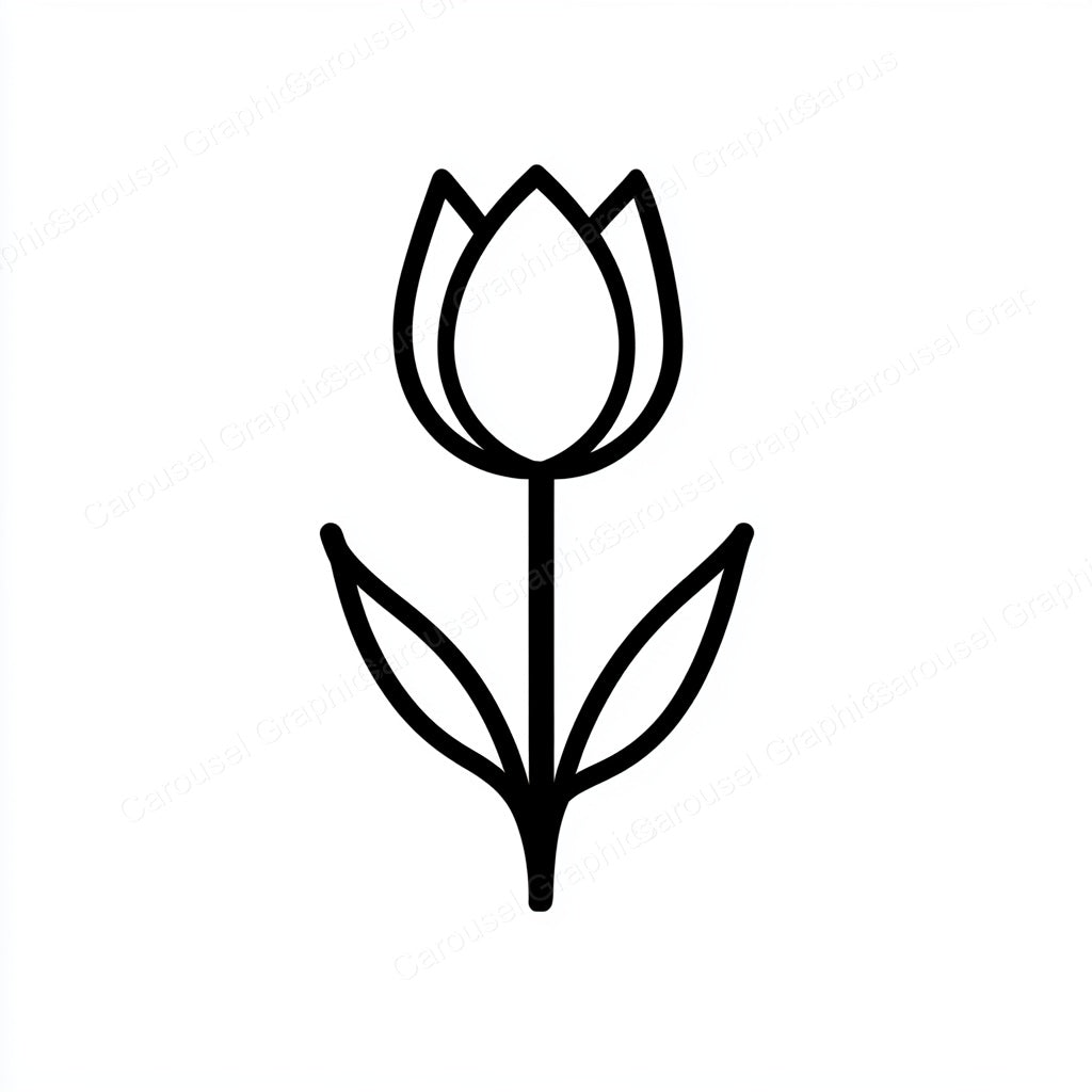 Tulip Vector Graphic preview