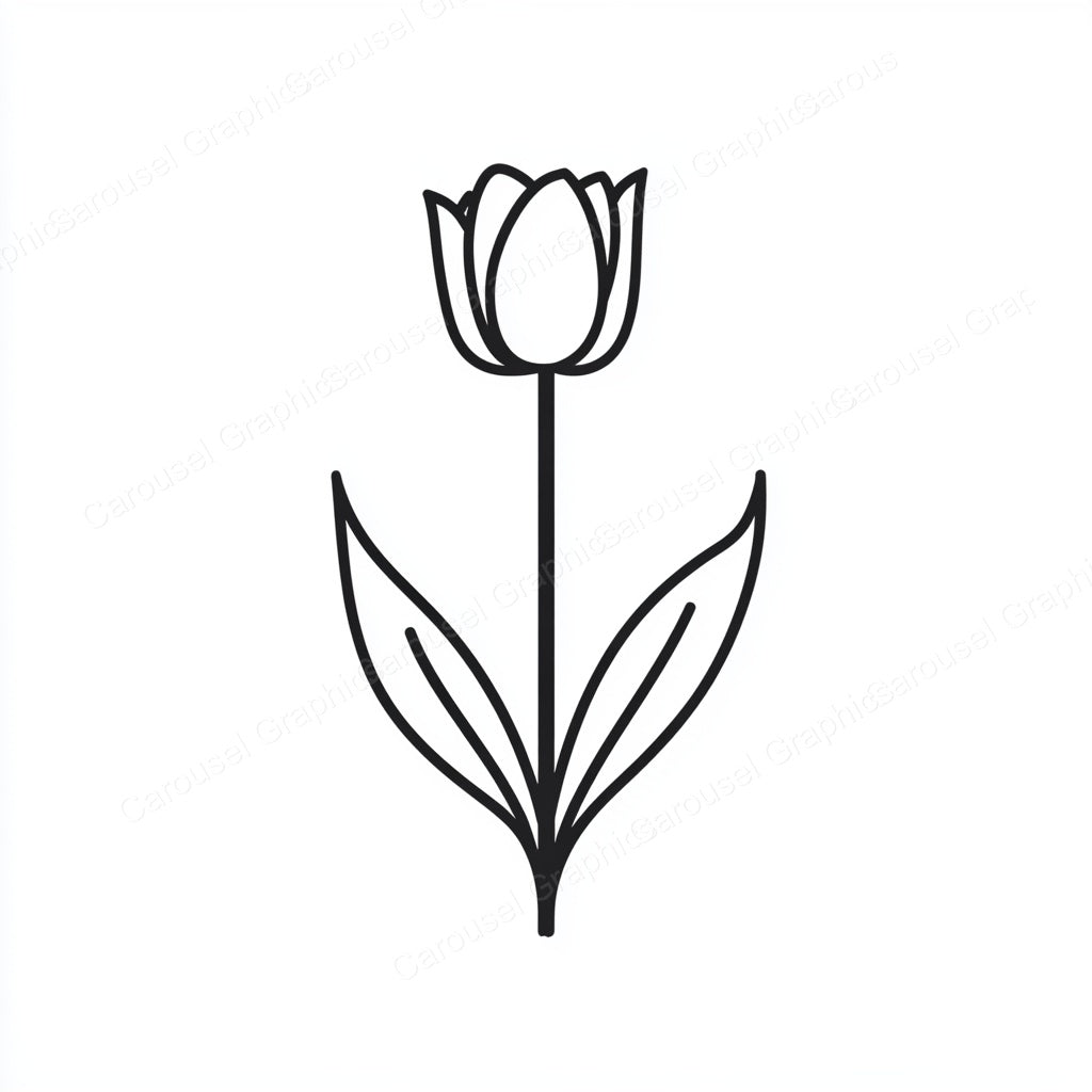 Tulip Vector Graphic preview