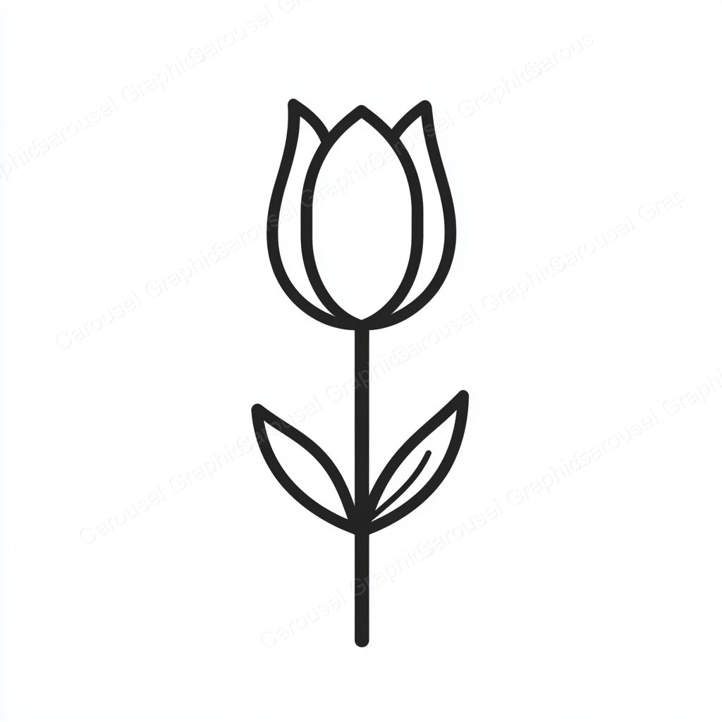 Tulip Vector Graphic preview