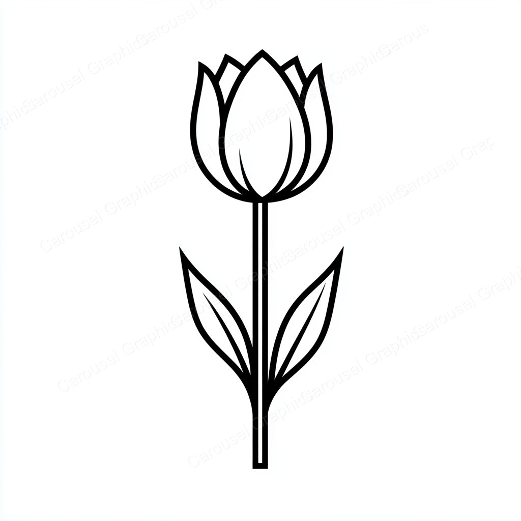 Tulip Vector Graphic preview