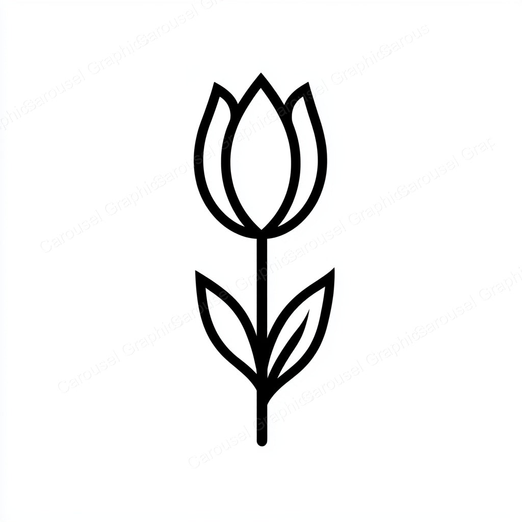 Tulip Vector Graphic preview