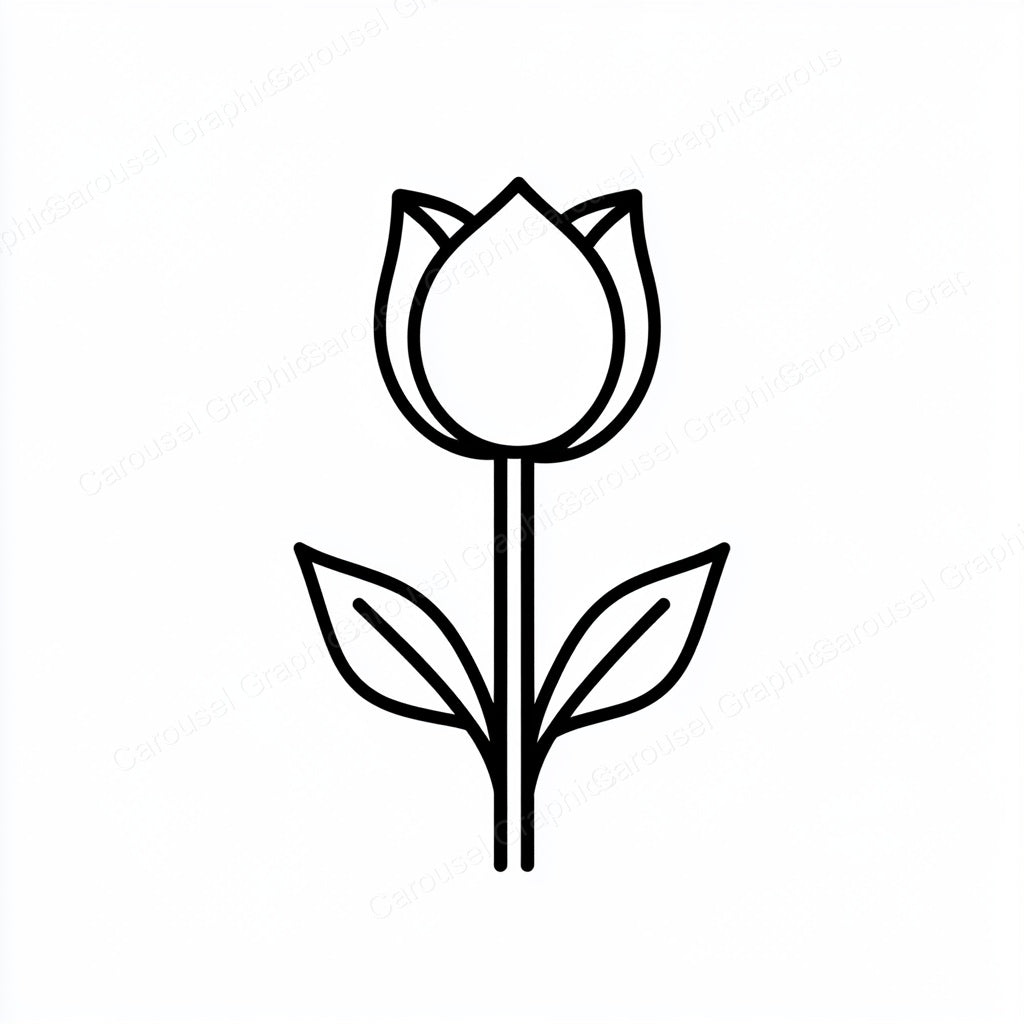 Tulip Vector Graphic preview