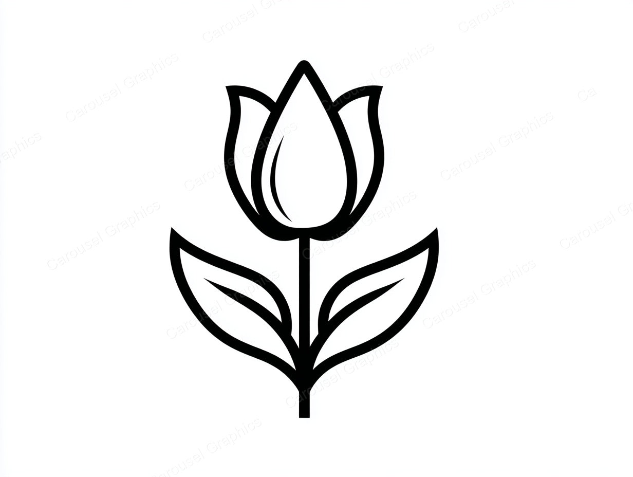 Tulip Vector Graphic preview