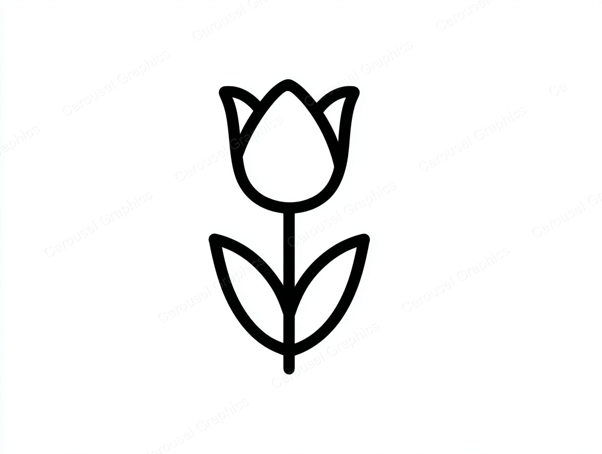 Tulip Vector Graphic preview