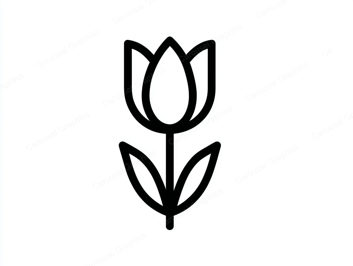 Tulip Vector Graphic preview