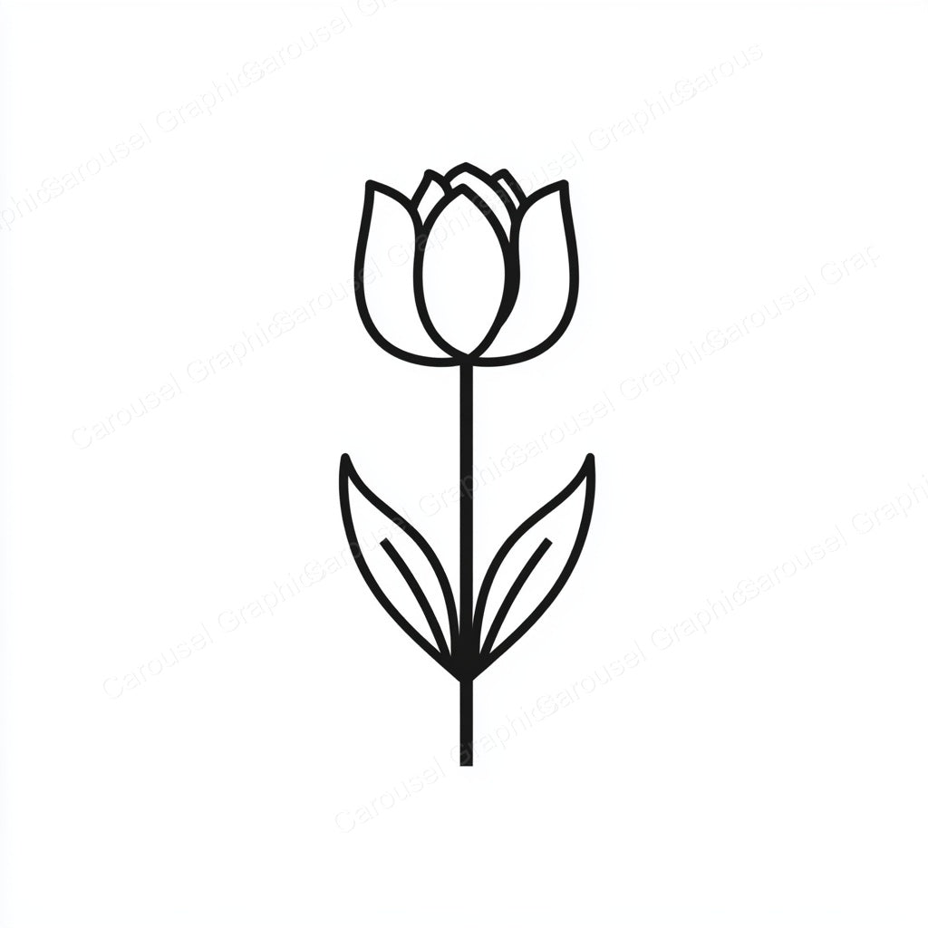 Tulip Vector Graphic preview