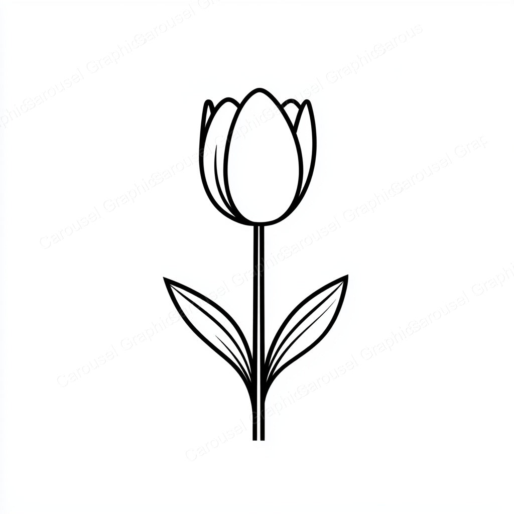 Tulip Vector Graphic preview
