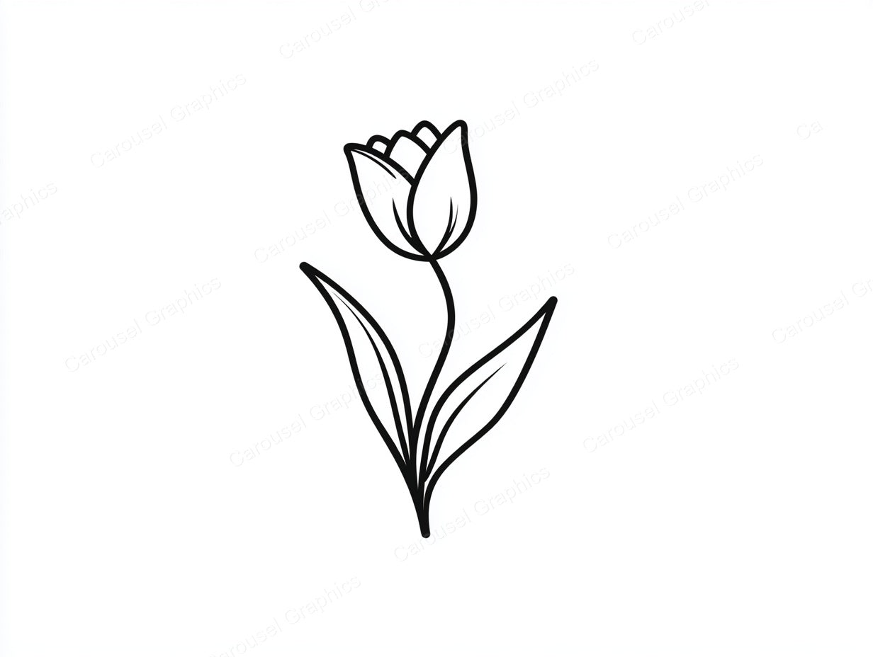 Tulip Vector Graphic preview