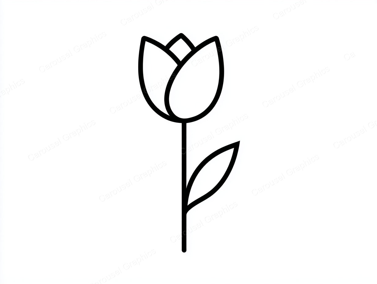 Tulip Vector Graphic preview