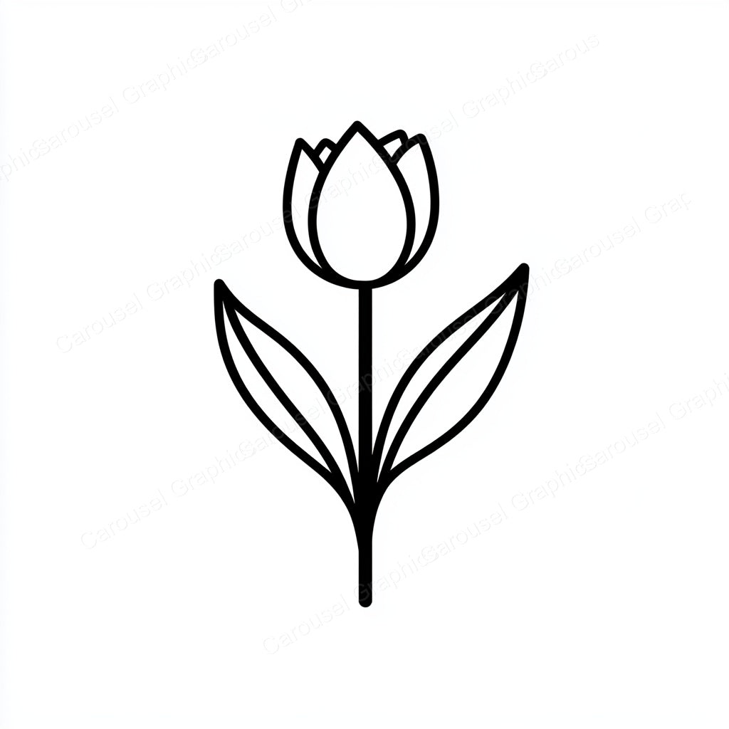 Tulip Vector Graphic preview
