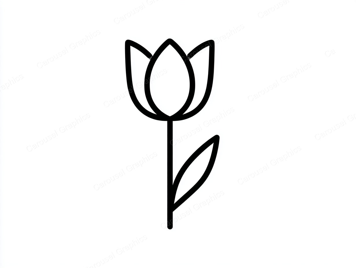 Tulip Vector Graphic preview