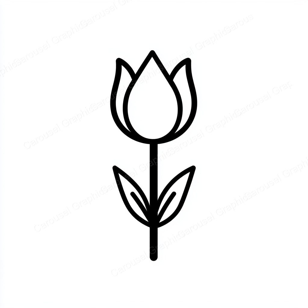 Tulip Vector Graphic preview