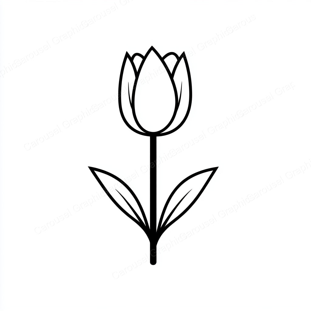 Tulip Vector Graphic preview