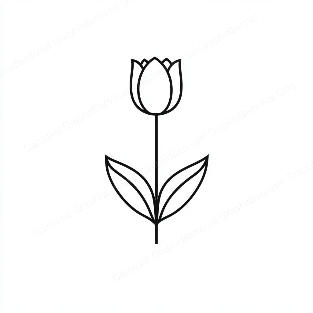 Tulip Vector Graphic preview