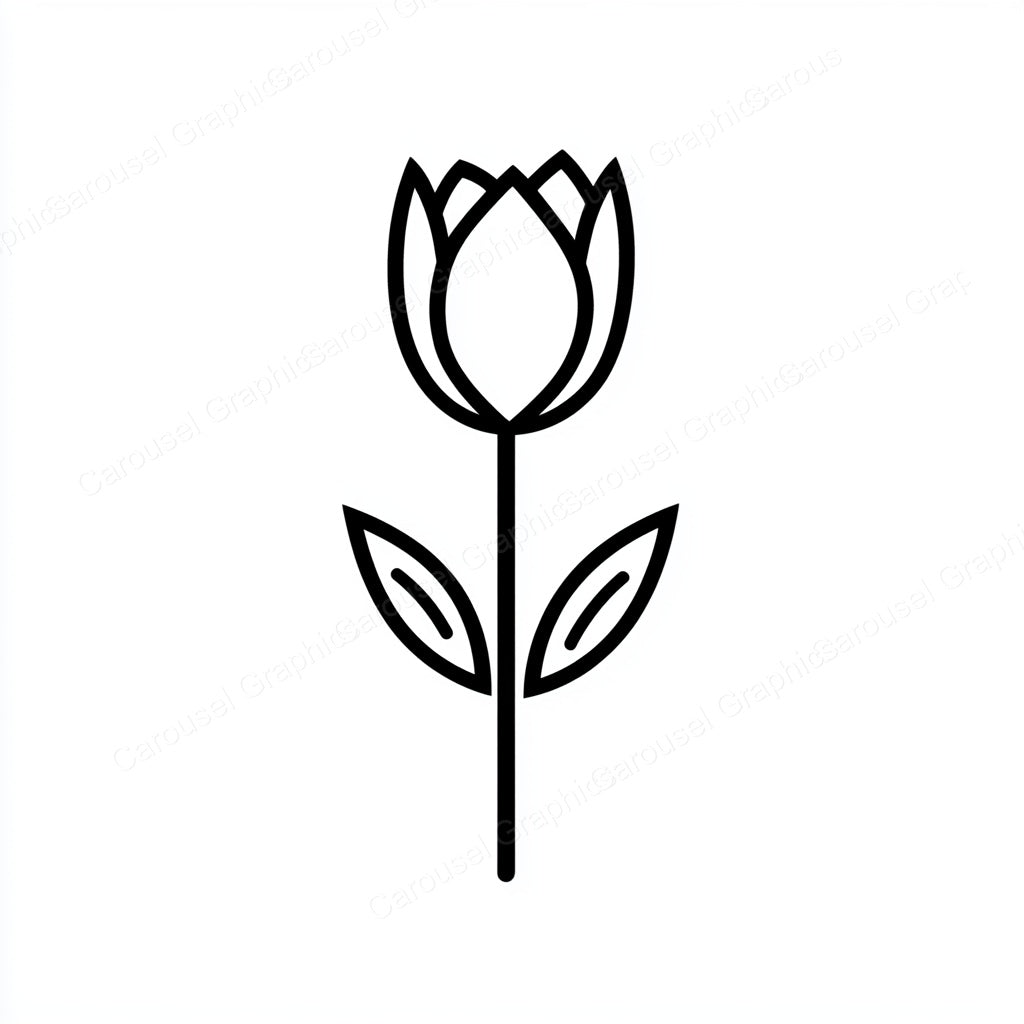 Tulip Vector Graphic preview