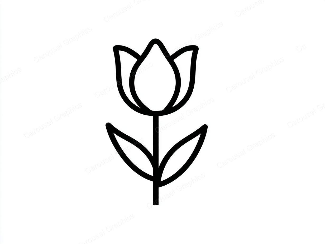 Tulip Vector Graphic preview