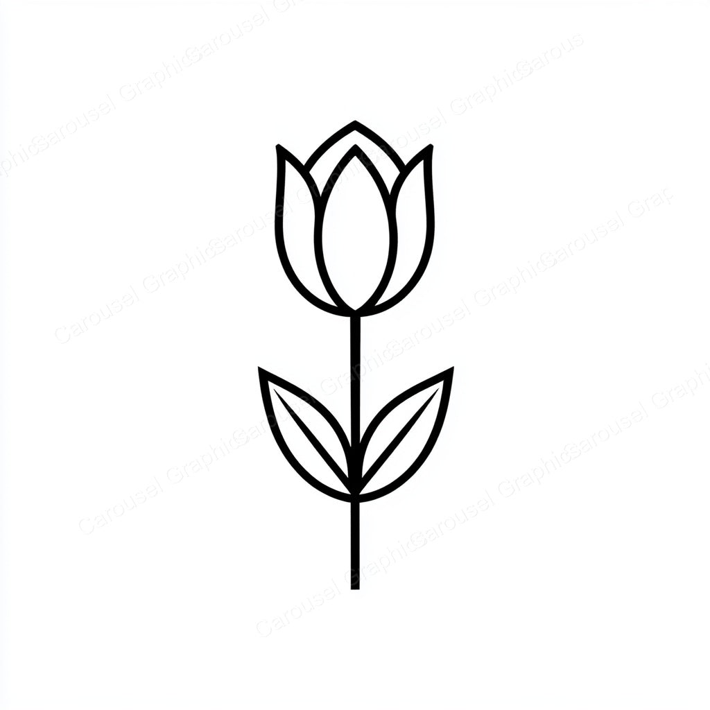 Tulip Vector Graphic preview