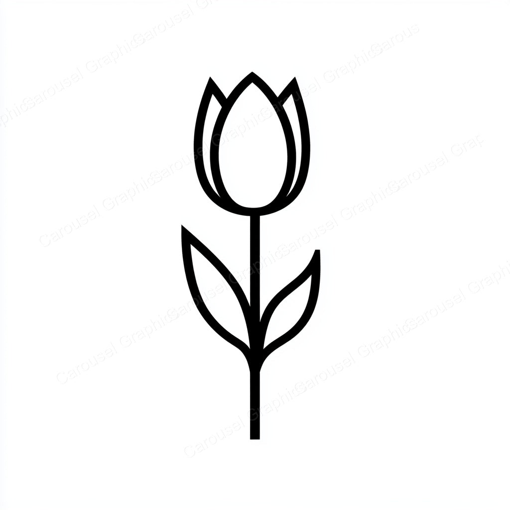 Tulip Vector Graphic preview