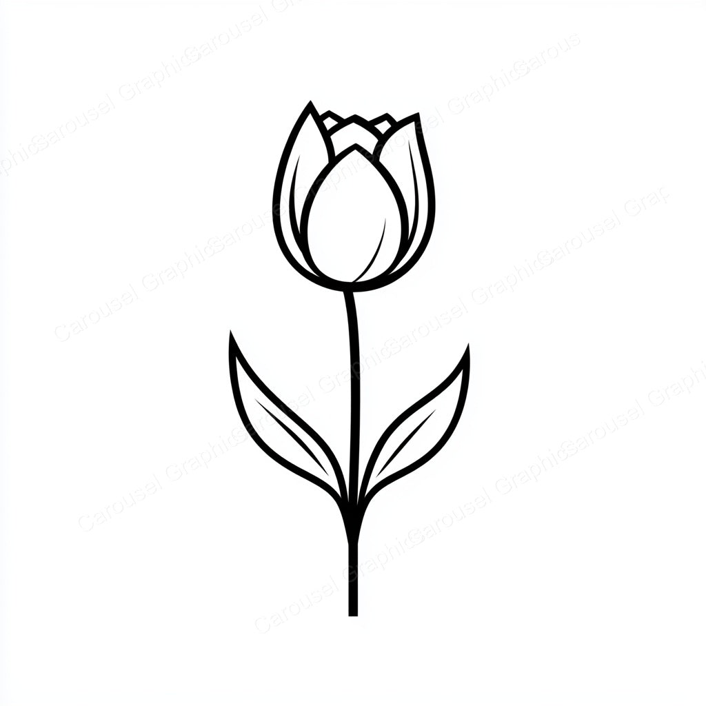 Tulip Vector Graphic preview