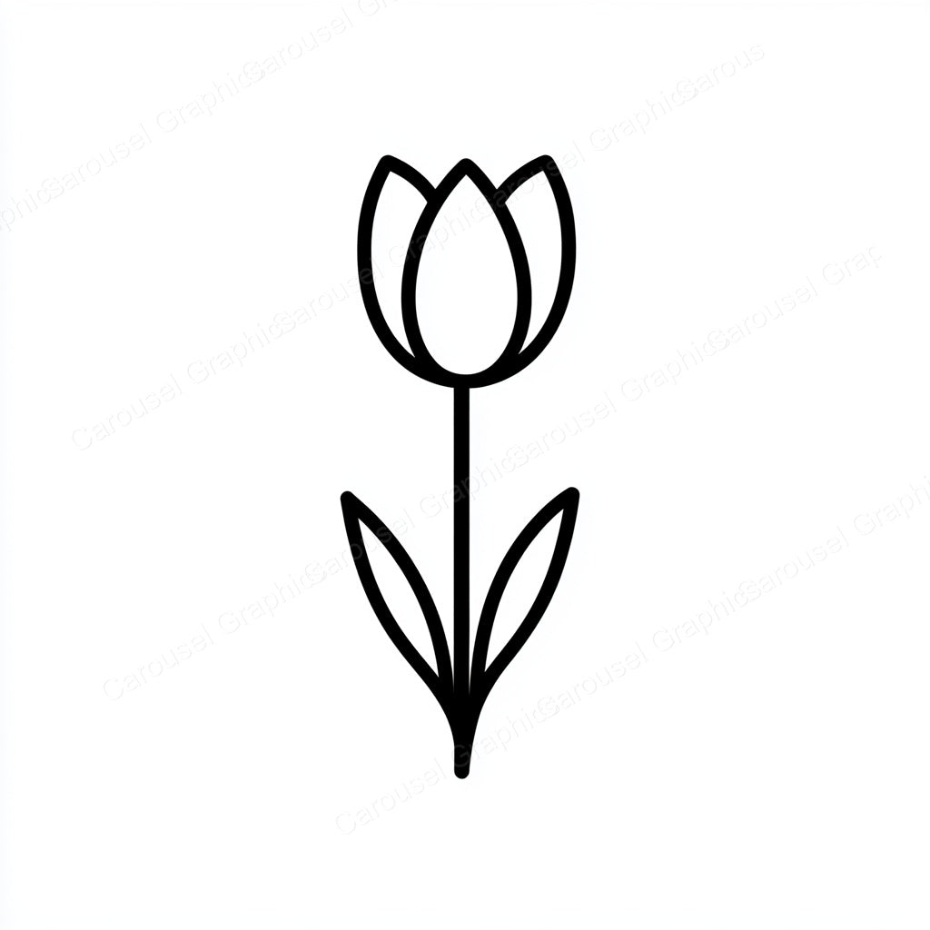 Tulip Vector Graphic preview