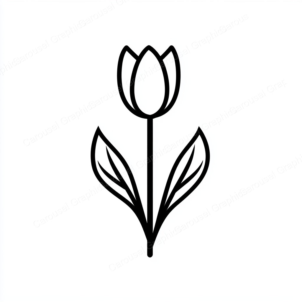 Tulip Vector Graphic preview