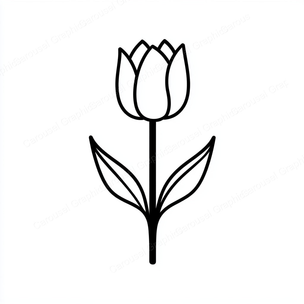 Tulip Vector Graphic preview