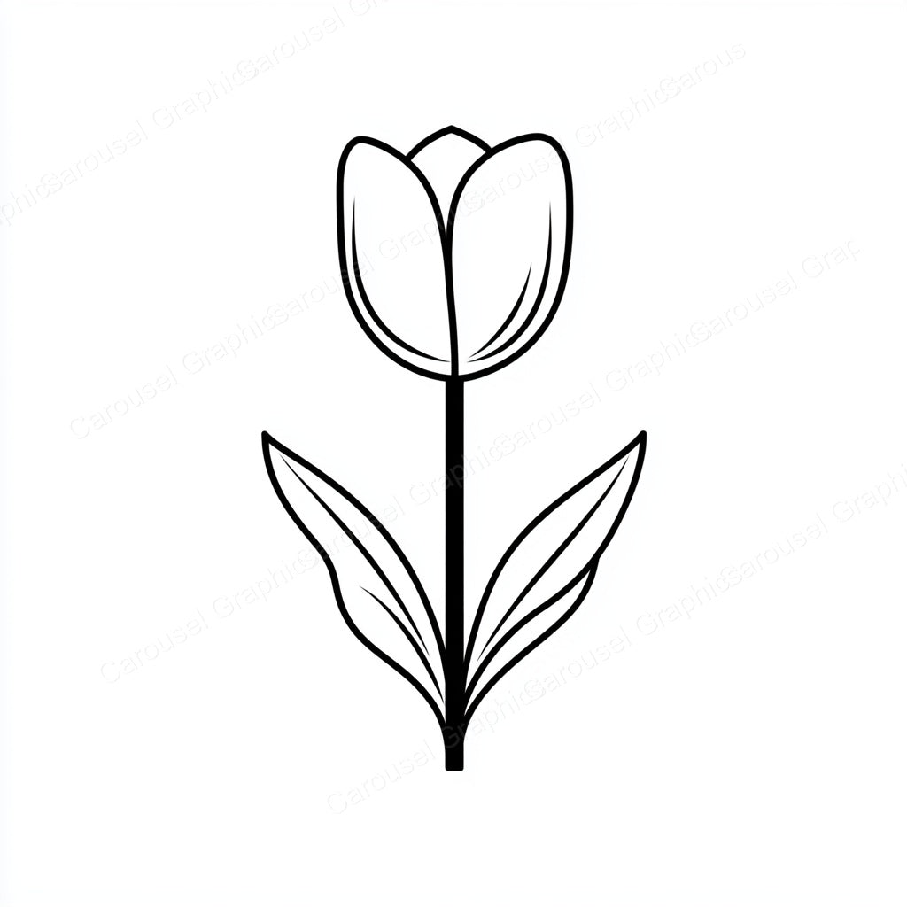 Tulip Vector Graphic preview