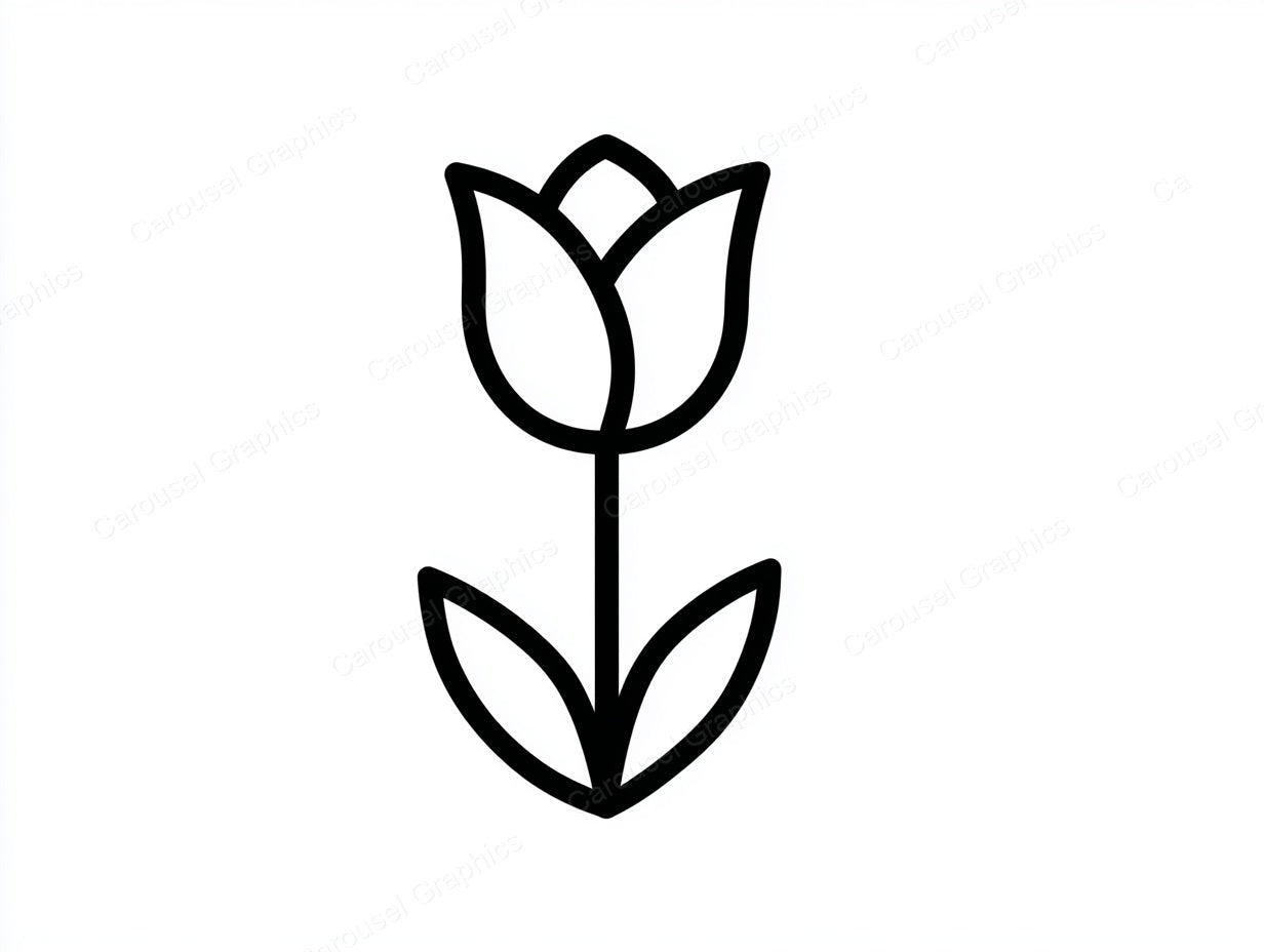 Tulip Vector Graphic preview