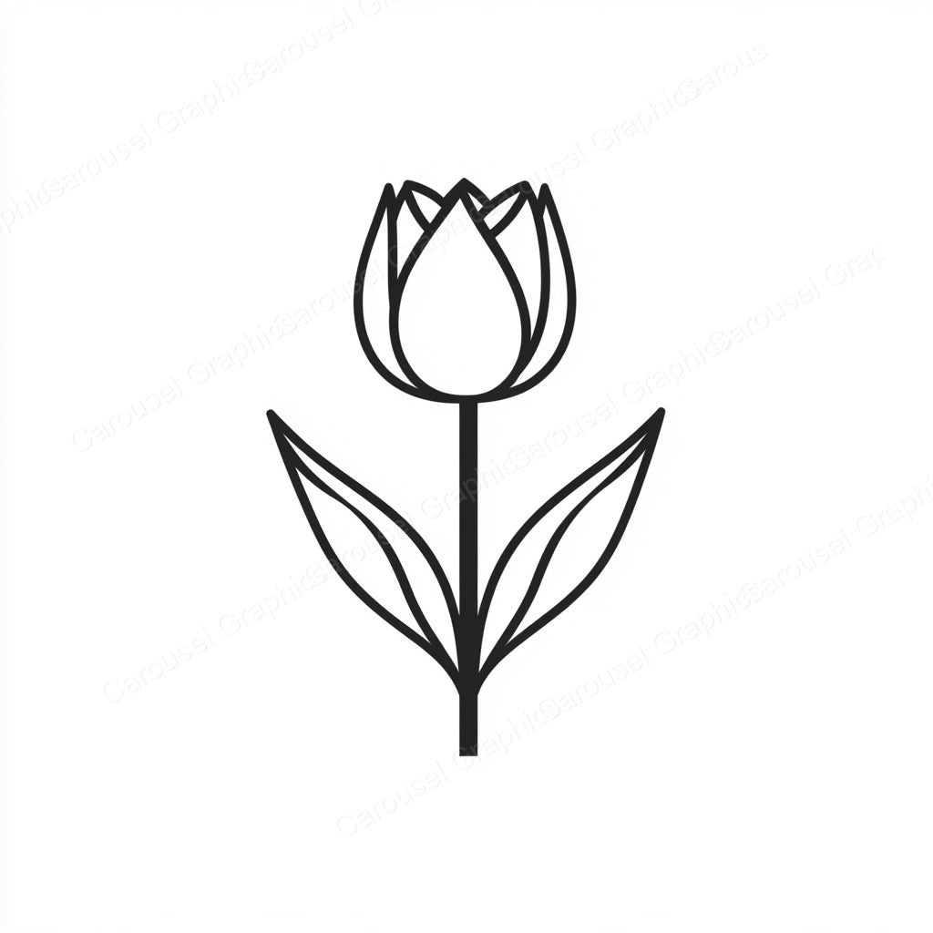 Tulip Vector Graphic preview