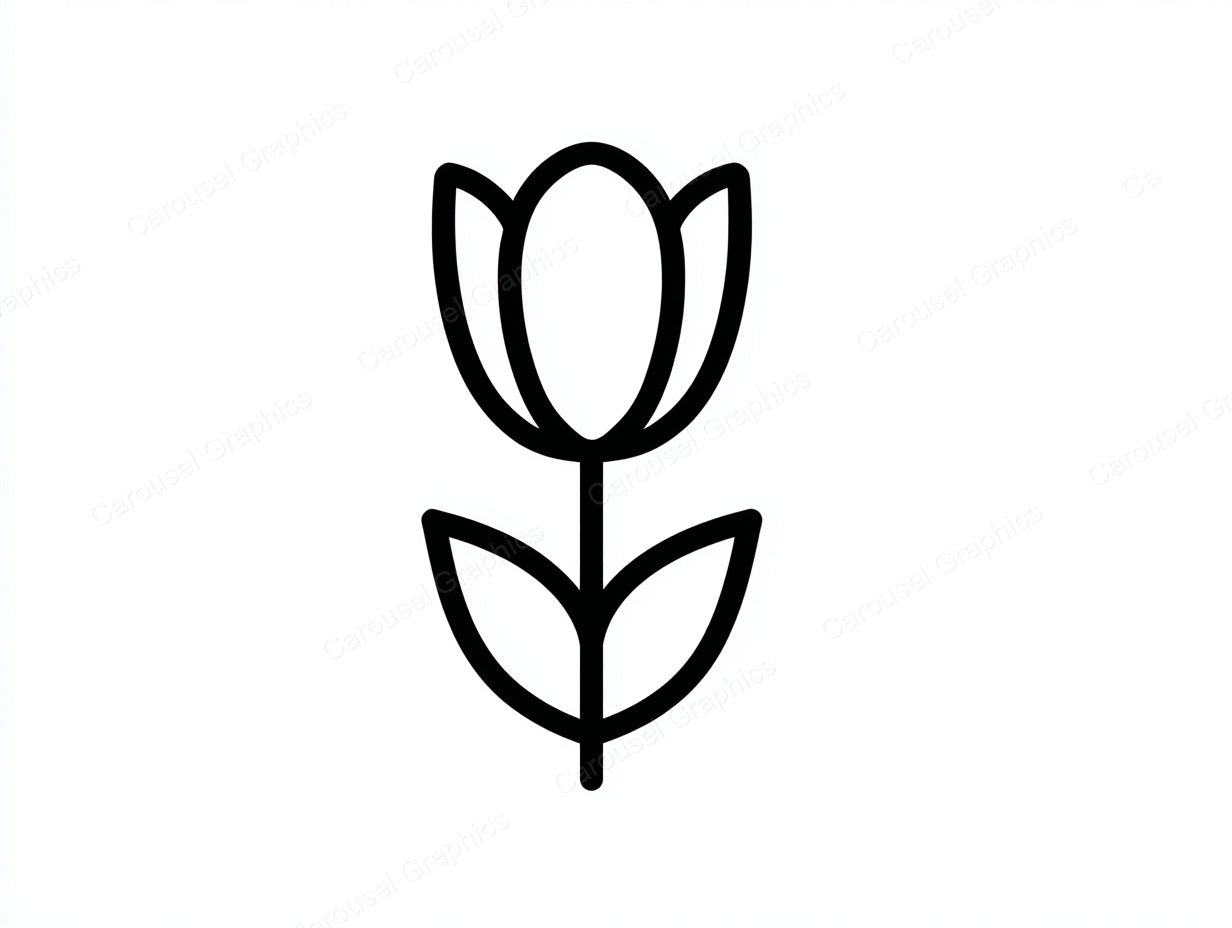 Tulip Vector Graphic preview