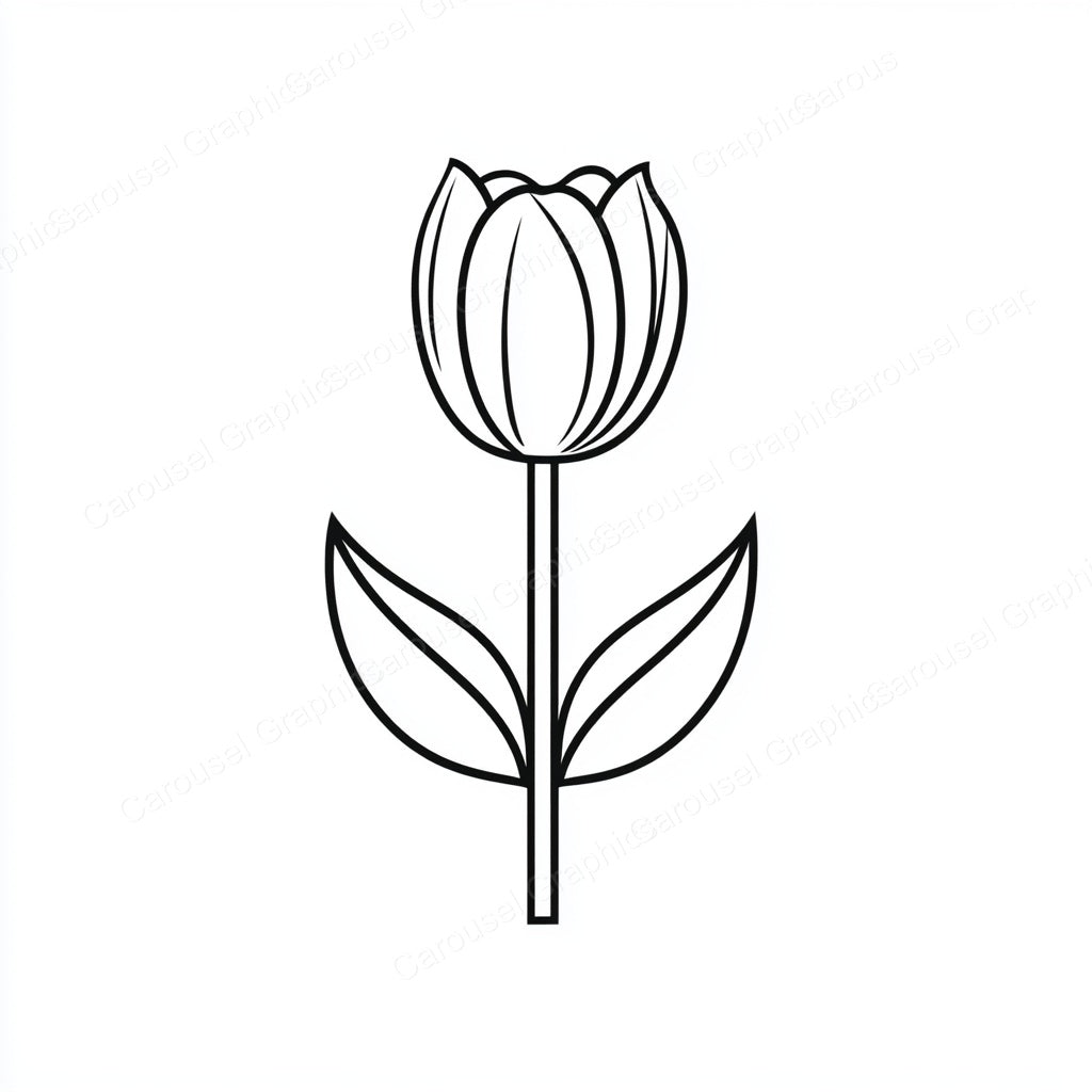 Tulip Vector Graphic preview