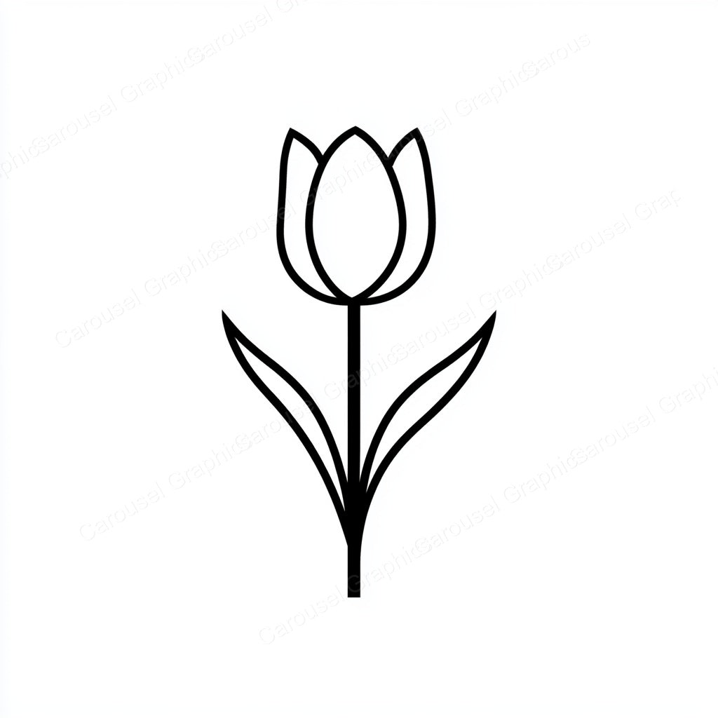 Tulip Vector Graphic preview
