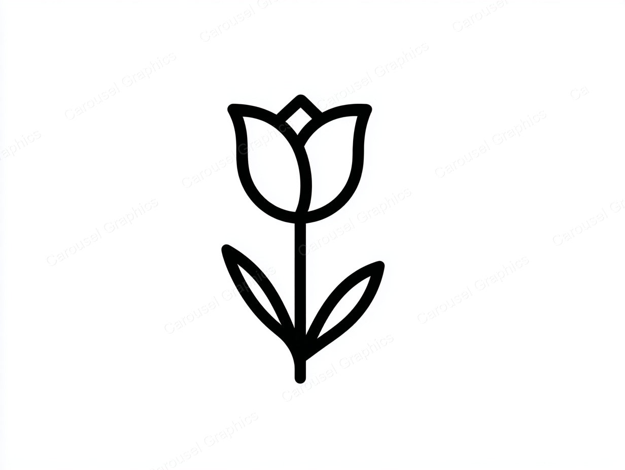 Tulip Vector Graphic preview
