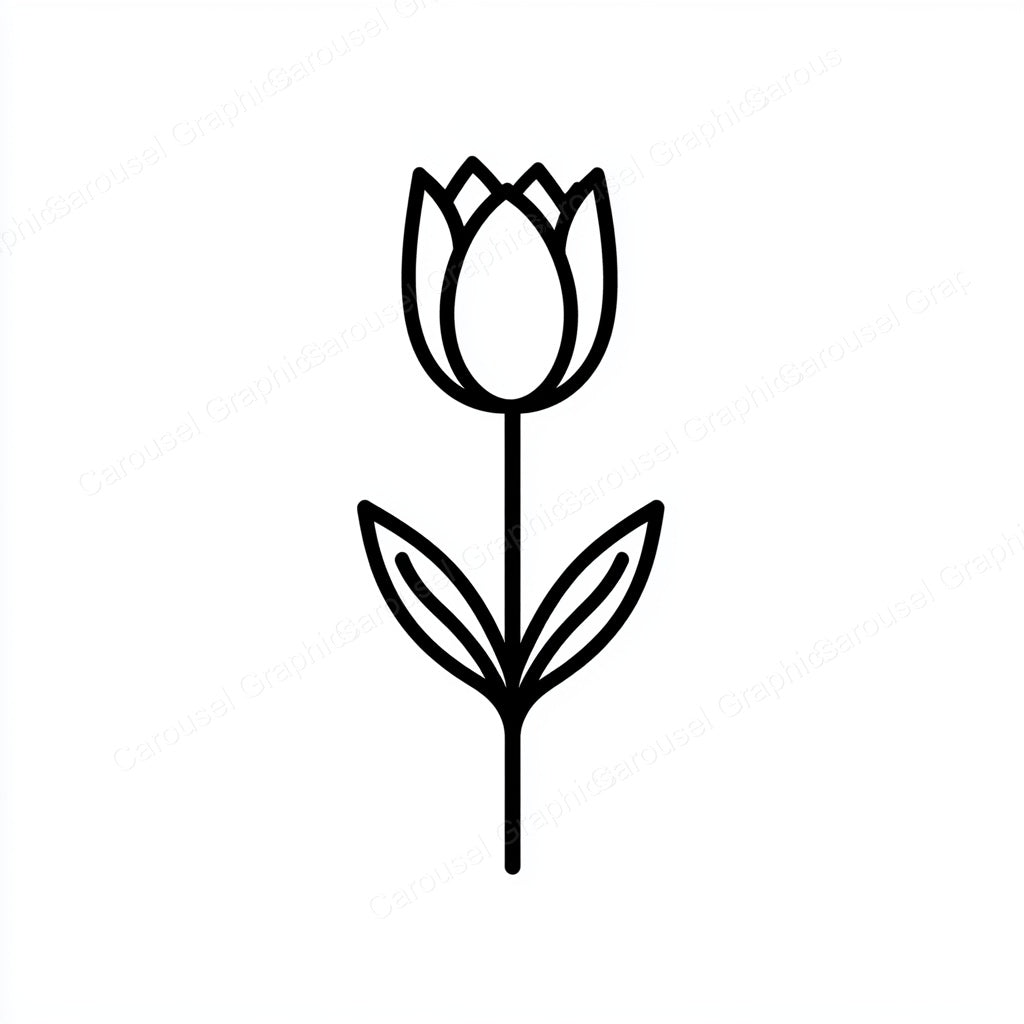Tulip Vector Graphic preview