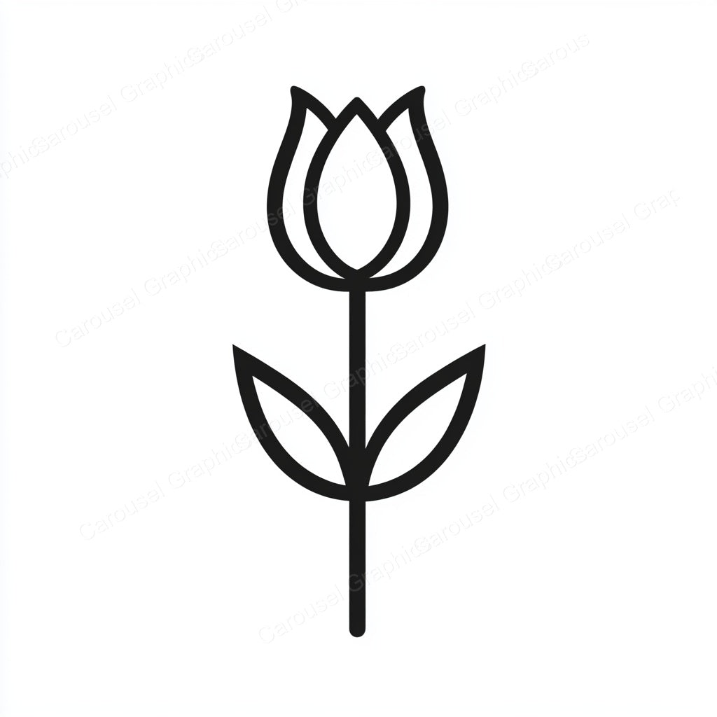 Tulip Vector Graphic preview