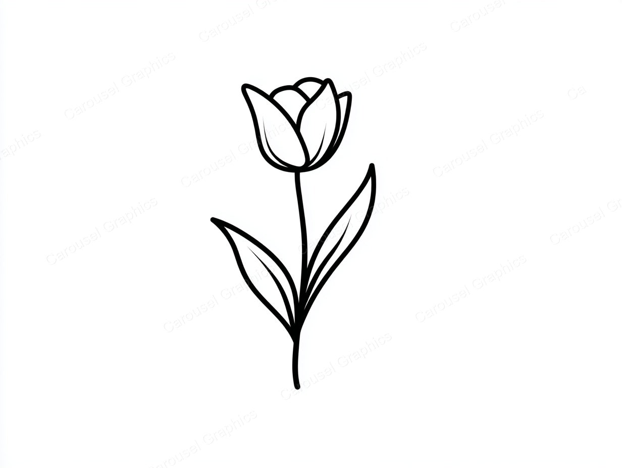 Tulip Vector Graphic preview